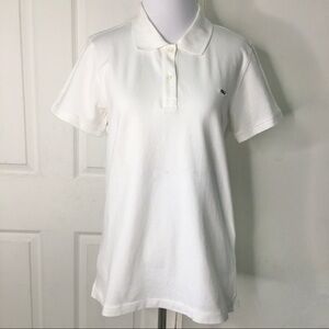 Vineyard Vines Womens White Polo Shirt Size Large